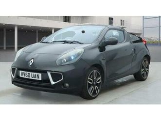 2010 renault wind 1.6 vvt dynamique s 2dr convertible petrol manual