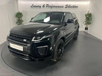 land rover range rover evoque coupe phase ii 2.0 td4 180ch bva9 se dynamic - full black - rare
