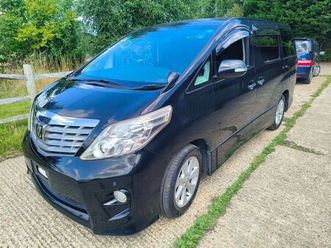 2025 toyota alphard 240 mpv petrol manual