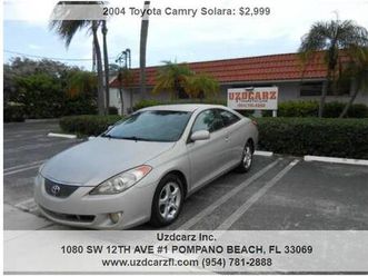 last chance this year !2004 toyota solara , reliable toyota for less !