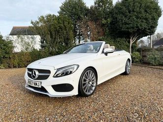2.1 c250d amg line (premium plus) cabriolet g-tronic+ euro 6 (start/stop) 2dr