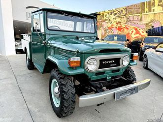 toyota bj45 pick-up diesel restauro total outubro/80