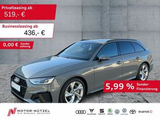 audi a4 avant 40 tdi s-tr s-line led+nav+pano+acc+dab