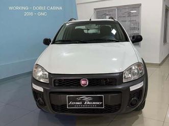 strada working doble cabina 2016 ( gnc)