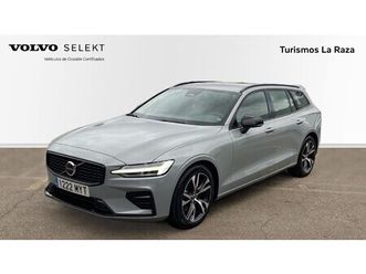 volvo v60 2.0 b4 (d) plus dark auto de segunda mano y ocasión | driveris