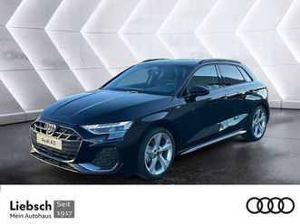 audi a3 sportback s line tfsi matrix 360° acc