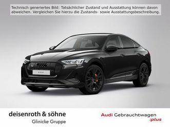 audi e-tron sportback 50 s line black/kam/nav/21