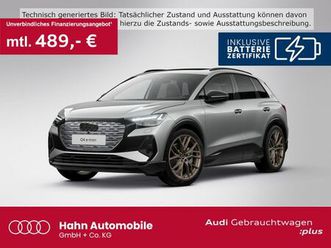 audi q4 e-tron 45 quattro edition one s line hud acc