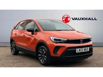 2022 vauxhall crossland 1.2 design 5dr