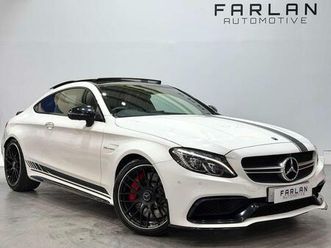 4.0 c63 v8 biturbo amg s edition 1 spds mct euro 6 (start/stop) 2dr