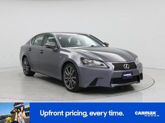 used 2015 lexus gs 350 crafted line