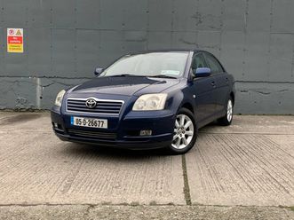 toyota avensis 2005 *new nct & tax*