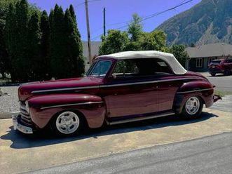 1946 ford super deluxe convertible streetrod