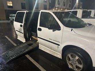 2008 chevrolet uplander incomplete