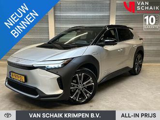 toyota bz4x launch edition premium 71 kwh panodak bi-tone leer