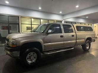 2002 chevrolet silverado 2500 hd crew cab long bed v8, turbo diesel, 6