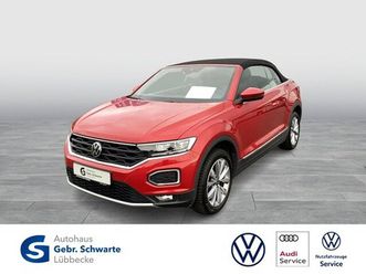 t-roc cabriolet 1.5 tsi style navi+led+spur+acc