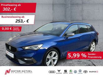 seat leon st 1.5 tsi fr-line led+navi+ahk+pano+acc+vc
