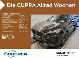 cupra formentor vz 2.0 tsi dsg tribe edition navi rfk