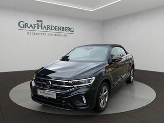 volkswagen t-roc cabrio 1.5 tsi dsg r-line acc ahk navi
