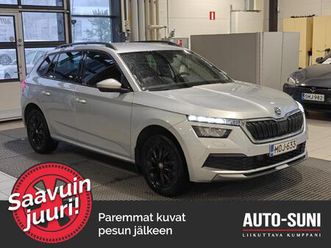 skoda kamiq 1.0 tsi 110 ambition dsg autom. - #korko 2,99% + kulut - #lämmitettävä tuulilasi #peruutuskamera #androidauto ja carplay #lohkolämmitin ja sisäpuhal
