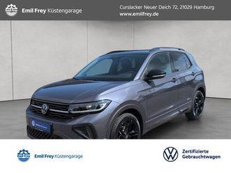 volkswagen t-cross 1.0 tsi dsg r-line black alu led rfk kli