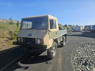 no roads, no problem: 1972 steyr-puch pinzgauer 710m pickup