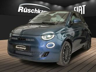 fiat 500e cabrio la prima rückkam voll-led klimaauto