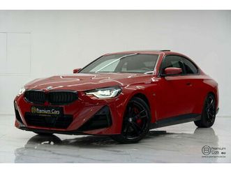 bmw série 2 220 i coupe aut. m sport! camera, pano, hifi, topper!