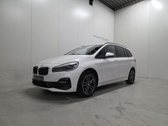 bmw série 2 216 benzine gran tourer - 7 pl - gps - topstaat!