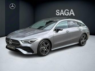 mercedes cla 200 sb amg pack night facelift pano