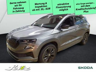 skoda karoq 2.0 tsi 4x4 sportline *ahk*pano*matrix*kam