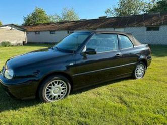 volkswagen golf 2.0 cabriolet aut 2001 zwart — volkswagen — marktplaats