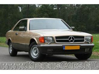 mercedes-benz 380 - 1983 sec 126-serie coupe coupe