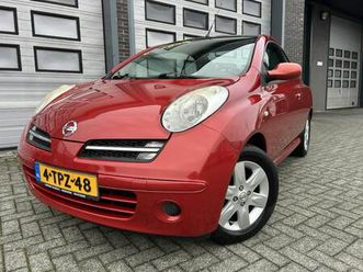 nissan micra - 1.4 spicy cabrio pano*airco rijdt super u2705