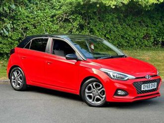 hyundai i20 1.2 play hatchback 5dr petrol manual euro 6 (start/stop) (84 ps)