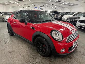 2012 mini coupe 1.6 cooper euro 5 (start/stop) 2dr coupe petrol manual