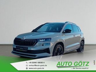 skoda karoq sportline dsg 4x4/ahk/navi/matrix/lichtass