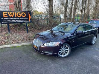 jaguar xf 3.0 d 240ch absolute bva - cuir - gps - sieges electriques - camera de recul - climatisation bi zone