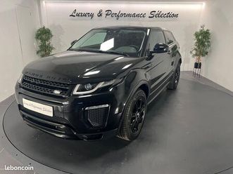 land rover range evoque coupe coupé phase ii 2.0 td4 180ch bva9 se dynamic - full black - rare