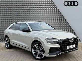 audi q8 suv black edition 55 tfsi quattro tiptronic