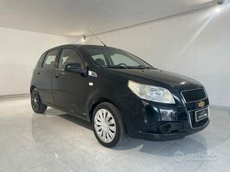 chevrolet aveo 1.2 86cv gpl di serie per neopatent