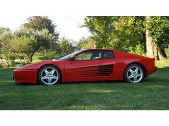 1993 ferrari testarossa rouge manuel, 5 vitesses conduite...