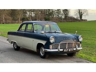 1961 ford zodiac bleu manuel, 4 vitesses conduite à droit...