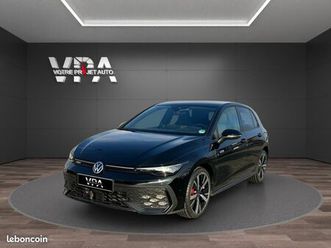 volkswagen golf gte 272 ch dsg • apple carplay • hud • caméra 360° • iq.light led matrix • navi 12,9