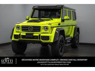 2017 mercedes-benz g-class awd 4dr g 550 4x4 squared brabus