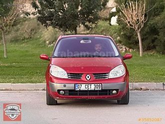 galeriden renault scenic 1.6 dynamique 2005 model antalya 202.000 km kirmizi - 35852087 | arabam.com