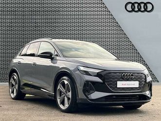 audi q4 210kw 45 quattro 82kwh black edition 5dr auto