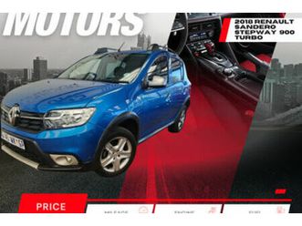2018 renault sandero 900t stepway expression