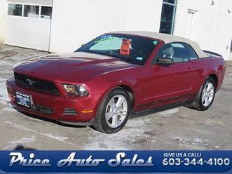 2010 ford mustang v6 premium 2dr convertible